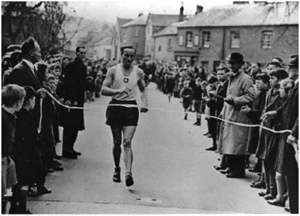 Bampton to Tiverton Road Race 1947.